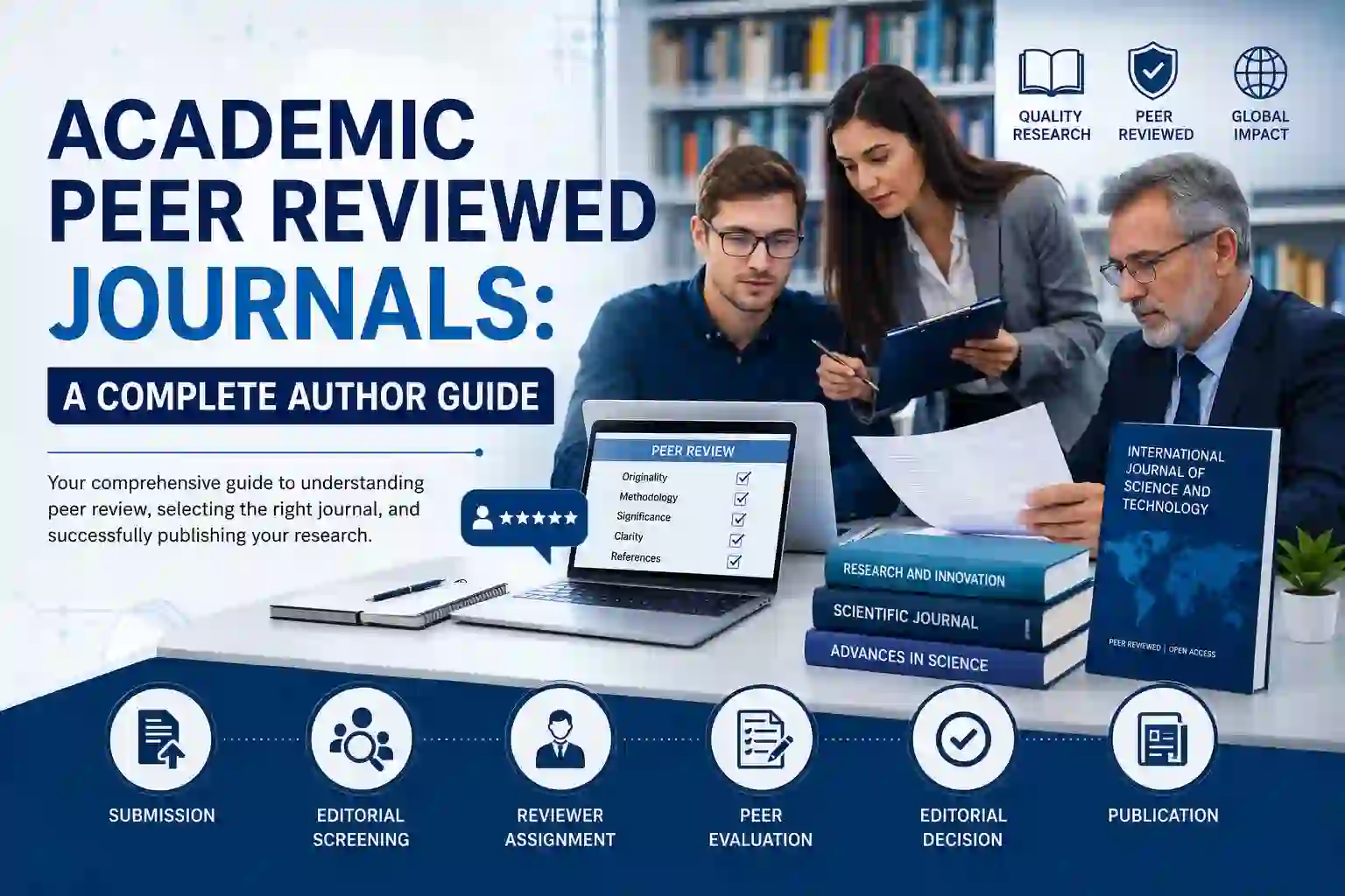 Academic Peer Reviewed Journals A Complete Author Guide to Successful Research Publication