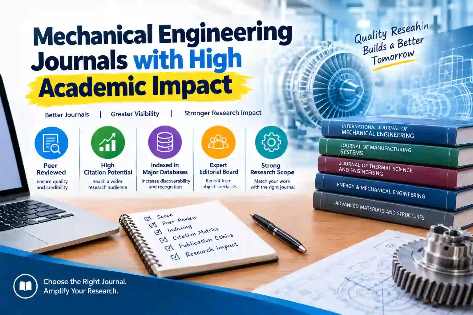 Mechanical Engineering Journals with High Academic Impact: A Researcher’s Guide