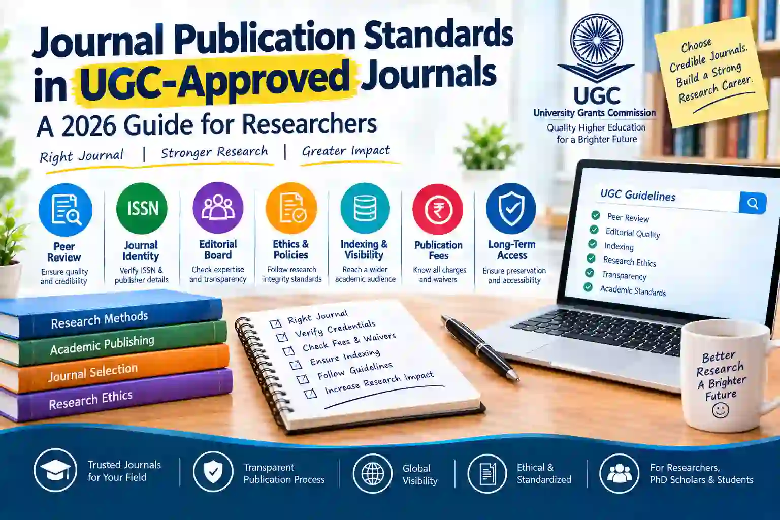 Journal Publication Standards in UGC-Approved Journals: A 2026 Guide for Researchers
