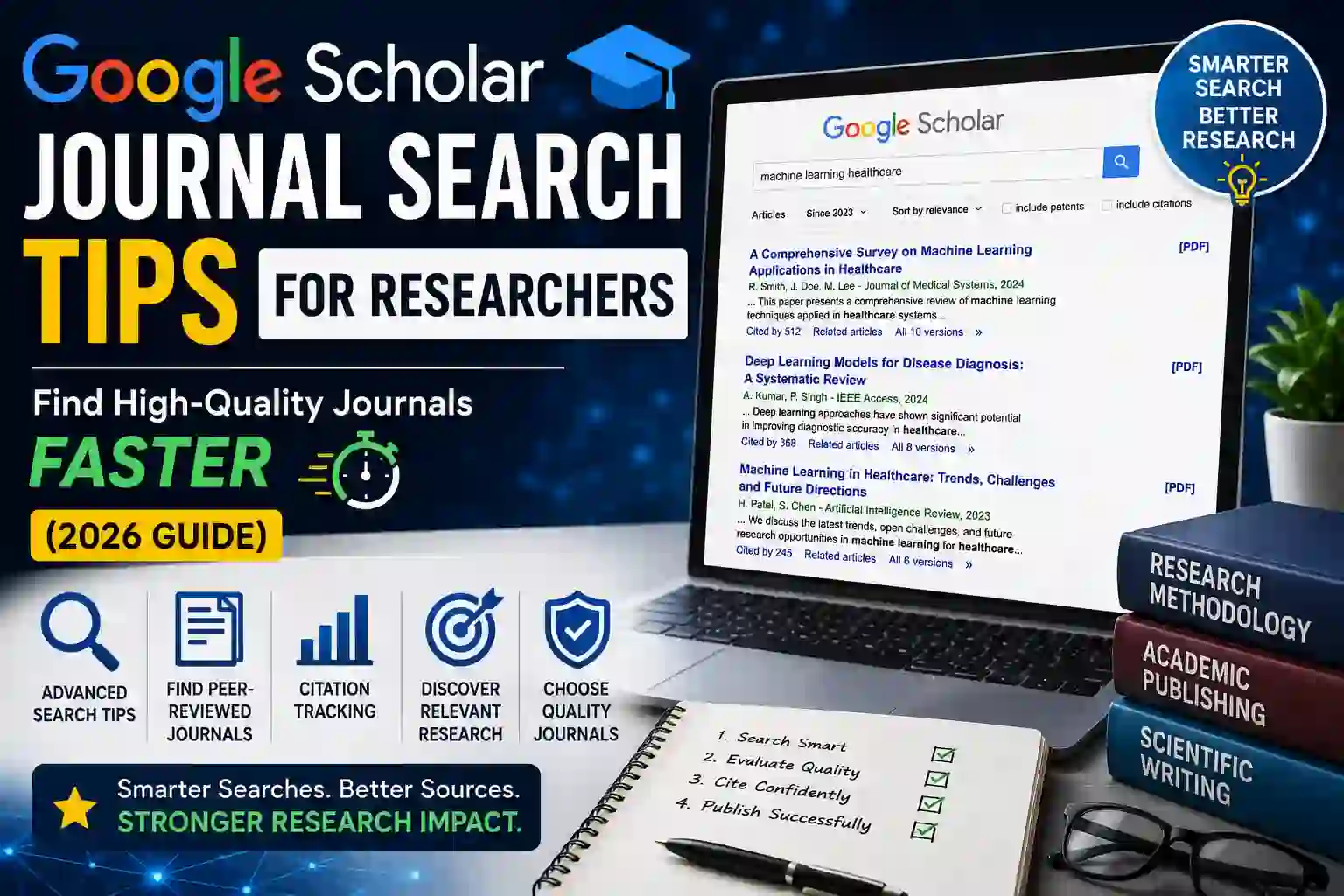 Google Scholar Journal Search Tips for Researchers Find High-Quality Journals Faster (2026 Guide)